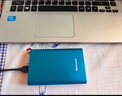 纽曼（Newsmy）1TB 移动硬盘机械 双盘备份 清风Plus金属版 USB3.0 2.5英寸 海岸蓝 手机连接 照片视频备份 实拍图