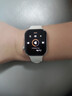 华为HUAWEI WATCH FIT 4 悦动白氟橡胶表带 华为运动智能手表超轻薄大屏潮流运动蓝牙通话睡眠监测fit4 实拍图