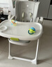 babycare宝宝餐椅6个月以上吃饭可折叠儿童座椅可移动婴儿成长椅 贝壳白 实拍图