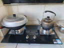 特厚不锈钢大容量烧水壶鸣笛开水壶家用煤气燃气电磁炉鸣音中宝壶 不锈钢鸣音烧水壶4升 实拍图