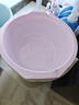 妙然洗脸盆37cm3个装大号加厚婴儿盆洗菜盆洗脚盆学生塑料盆泡脚盆 实拍图