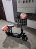 永久电动滑板车便携两轮代步车电瓶车迷你小型代驾折叠电动车锂电池 36V黑/35-45KM/7重减震数 实拍图