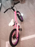 优贝（RoyalBaby）儿童自行车5-9岁男女学生通勤镁合金单车月亮系列 宇航员18寸粉色 实拍图