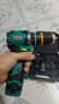 绿林小钢炮16.8V无刷冲击电钻锂电动螺丝刀【冲击+敲击】50N.M两电池 实拍图