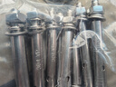 佰瑞特（bairuite）304不锈钢膨胀螺丝钉拉爆螺杆316加长膨胀螺栓吊装爆炸膨胀管螺钉 M10*100【2粒】304 实拍图