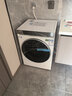 海尔（Haier）云溪4.0全自动滚筒洗衣机白色10KG 超薄 羊毛专洗 家电国家补贴京东自营 XQG100-BLEG583WU1 实拍图
