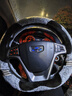 恩柏盛汽车方向盘套毛绒加热冬季保护把套保暖防滑特斯拉比亚迪理想埃安 实拍图