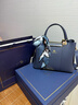 皮尔保罗真皮女包2025新款包包女士托特包大容量手提斜挎包生日礼物送妈妈 【高档礼盒】蓝色1313 实拍图