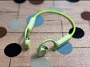 兰士顿AirWave Max开放式蓝牙耳机无线骨传导概念 运动跑步骑行无线不入耳AI翻译情人节礼物 牛油果绿 实拍图