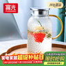 富光玻璃杯耐热玻璃凉水壶锤纹带把手大容量家用杯花茶杯子茶壶冷水壶 实拍图
