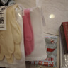 云蕾家务手套厨房耐用女韩式粉色进口乳胶洗碗防水手套加长38cm1双装 实拍图
