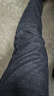 真维斯（Jeanswest）牛仔裤男2025秋冬轻商直筒修身牛仔长裤男黑色常规34 实拍图