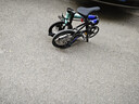 大行（DAHON）K3plus折叠自行车超轻铝合金16英寸9速城市碟刹通勤车KAA693 黑蓝【内折版】 实拍图