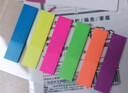 晨光(M&G)文具1200张荧光透明便利贴索引标签贴高颜值6色文件标记书签贴48*12mm10包开学必备 实拍图