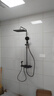 箭牌（ARROW）K230淋浴花洒套装枪灰四功能花洒增压巨幕顶喷花洒AE34910GGW 实拍图