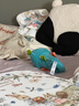 费雪（Fisher-Price）元旦新年礼物儿童玩偶哄睡安抚-新版声光安抚海马（蓝色）GCK71 实拍图