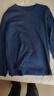 真维斯日系长袖T恤男220g重磅纯棉男士打底衫男生宽松大码纯色内搭 实拍图