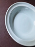 霜山陶瓷餐具系列家用盛菜盘碟餐盘西餐盘咖喱碗奶油风水果沙拉盘 【灰蓝色】小钵-14.4cm 实拍图