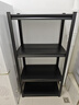 美亿莱 厨房置物架落地不锈碳钢家用微波炉收纳储物架烤箱架子多层 【3层碳钢加厚】长40宽30高80 实拍图