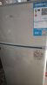 华宝小冰箱小型家用出租房用冷藏冷冻两用一级能效节能省电迷你宿舍寝室办公室二门电冰箱 【一级能效】68L银色【三天不到一度电】 实拍图