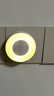 美的（Midea）小夜灯婴儿喂奶护眼月子专用卧室宿舍睡眠人体感应插电充电氛围灯 【暮光】插电-拨动亮灯 实拍图