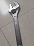 卡夫威尔活动扳手活口工业级大开口管钳开口0-38mm  12英寸 WR4112D 实拍图
