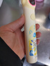 usmile笑容加儿童电动牙刷【代言人推荐】 数字牙刷 Q20奶油黄 适用3-15岁 生日礼物 儿童礼物 新年礼物 实拍图