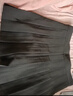 萝美酱百褶裙女秋冬短裙jk制服毛呢裙子学院风高腰时尚a字半身裙小个子 黑色常规款（抗皱西装面料） M 【建议95-105斤】 实拍图