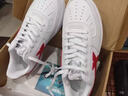 特步情侣男女板鞋小白鞋空军一号冬季革面保暖运动板鞋休闲鞋 实拍图