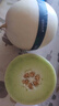 藤上熟玉菇蜜瓜单粒约1.2kg 实拍图