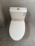 九牧（JOMOO）马桶 家用虹吸式马桶大冲力节水坐便器 防臭瞬冲 易洁抗菌马桶 行业爆款-双旋暴风冲11370-305坑 实拍图