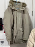优衣库莫雷加德同款男装女装高级保暖羽绒大衣外套冰雪羽绒481200 31 米色 2XL 实拍图