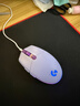 罗技（G）G102 有线游戏鼠标 淡紫色 RGB灯效 轻量化设计 吃鸡鼠标 赛博朋克 200-8000DPI 实拍图