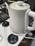 金灶（KAMJOVE） 茶艺专用泡茶烧水壶优雅长嘴电热水壶随手泡开水壶自动断电热水壶煮水壶家用1L 1L T-93（象牙白色） 实拍图