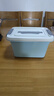 塑料收纳箱家用加大容量整理储物箱子多功能装衣服玩具收纳盒 北欧蓝专享 24*18*14cm 【不带轮】 实拍图