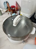 九阳（Joyoung）0涂层秒涮电火锅火锅专用锅电锅家用4-8人不粘分体式可拆洗多功能电蒸锅不锈钢电煮锅6L火锅锅GN64 实拍图