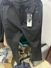 探拓（TECTOP）加绒保暖软壳裤男防风加厚徒步登山裤女户外运动裤子 男款黑色【秋冬加绒】 L 实拍图