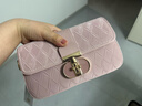 CHARINE&KATH 小&ck女包蜜桃粉法式腋下包包女小众百搭高级感链条斜挎单肩包女 粉色 专柜礼盒装 实拍图