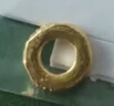 中银鑫行足金999小金圈转运珠盘缠手链古法黄金隔片文玩金 盘缠金单片0.32g 6mm（克重多退少补） 实拍图