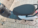 永久电动摩托车 老国货复古踏板长续航智能解锁轻便代步电动车60V20Ah 小龟系列 岩息灰 实拍图