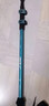 京东京造 峰境7系铝合金登山杖 三节外锁户外爬山徒步伸缩拐杖手杖蓝色 实拍图