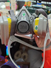 3M6200防毒面具口罩防尘防有机气体防酸性气体农药喷洒喷漆配6002滤毒盒 实拍图