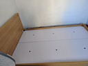 全友家居 北欧原木风板式床1.2x2米次卧学生单人床简约现代家用木板床 实拍图