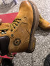 骆驼（CAMEL）【王俊凯同款】马丁靴男新款百搭男士大黄靴户外徒步工装登山靴子 G15W136025 沙漠黄 (男款) 40 实拍图