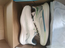 回力(Warrior)鞋子男士舒适轻便运动跑步鞋休闲男鞋 G497C 白/绿 42 实拍图