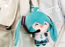 灵动创想Miku初音未来fufu周边毛绒玩偶公仔娃娃马尾甩甩毛绒挂件-笑笑款 实拍图
