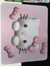 【办公标配】鼠标垫少女心凯蒂猫桌垫Hello kitty小号笔记本办公桌通用数码键盘垫 凯蒂猫 冰淇凌车 260*210*2mm（无锁边） 实拍图