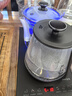 FUNORK全自动上水电热水壶煮茶烧水一体机茶台泡茶烧水壶茶几茶桌嵌入式抽水电茶壶茶具套装 1L 钛灰色-双壶上水清洁款（37*20cm） 实拍图