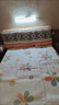 彩虹【高温断电】双人定时双温双控除螨无纺布电热毯电褥子1.8*1.5米 实拍图