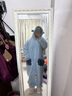 氧家小丑鱼睡衣 搞怪连体情侣睡衣男女冬季加绒加厚珊瑚绒卡通家居服 鲨鱼连体衣 S M 适合身高150-165cm 实拍图